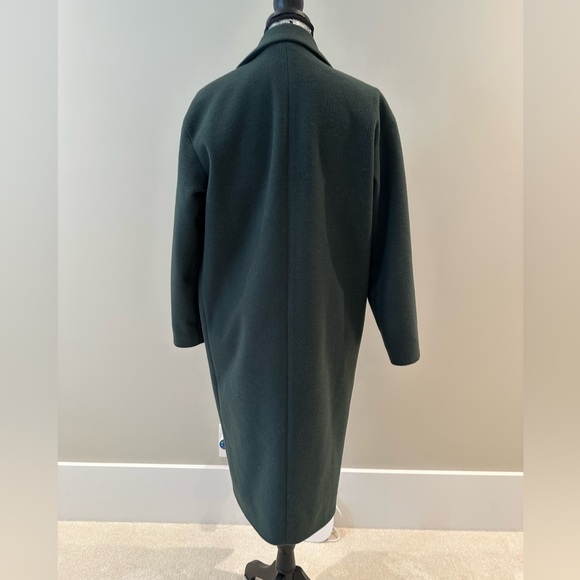 Noul green coat with scarf - Picture 2 of 7